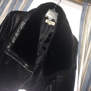 Black vinyl jacket